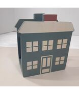House napkin holder wood blue white cottage home wooden storage organize... - €20,57 EUR