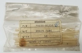 One(1) Genuine OEM NOS Shindaiwa Drain Tube 70030-81550 - $7.44