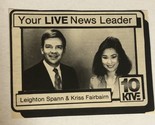 10 KIVE News Tv Guide Print Ad Leighton Spann Kriss Fairbaum TPA12 - $5.93