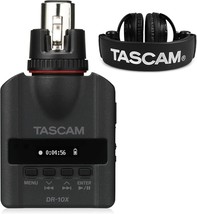 Tascam Dr-10X Xlr Micro Audio Recorder And Studio Headphones - $186.97