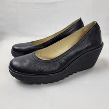 Alegria Shoes Women&#39;s Debra Black Embossed Leather Slip-on Loafers Size ... - $29.69