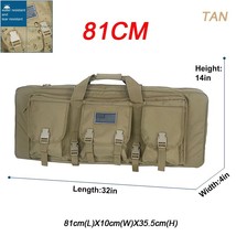 32 38 42 inch Double Rifle Case Bag Outdoor   Case Rifle &amp; Pistol Bag Long  Bag  - £130.58 GBP