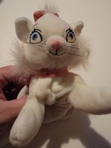 Disney Store ARISTOCATS MARIE Bean Bag Plush Stuffed Toy Vtg White Cat - £11.68 GBP