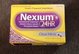 Nexium 24HR Treats Frequent Heartburn Clear Minis 42 Clear Minis(NO15) - $23.76