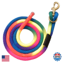 Tough 1 Nylon Rainbow Lead w/ Replaceable Bolt Snap - Ombre Multicolor - $36.94
