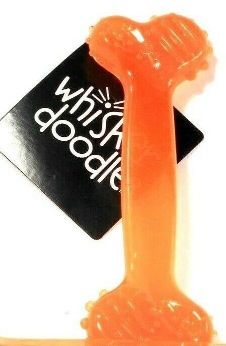 1 Count Petmate Whisker Doodle Orange WD TPR Medium Bone - $15.99