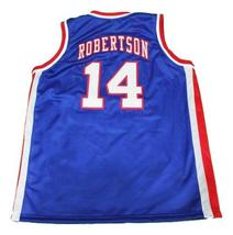 Oscar Robertson #14 Cincinnati Basketball Jersey Sewn Blue Any Size image 2