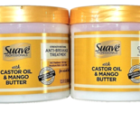 2 Pack Suave Professionals Leave In Conditioner &amp; Style Butter Castor Oi... - £17.63 GBP