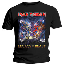 Iron Maiden Legacy of the Beast Steve Harris Official Tee T-Shirt Mens Unisex - £26.89 GBP