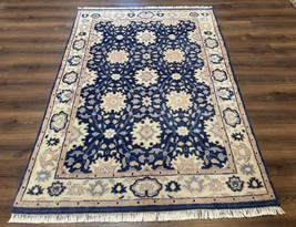 Blue and Beige Indian Rug, Indo Persian Carpet - $1,750.00