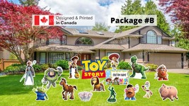 Yard Sign Toy Story Package - Characters &amp; Decors 16&quot;-24&quot; Tall  Total 7 ... - £39.15 GBP+