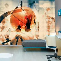 Tiptophomedecor Peel and Stick Basketball Wallpaper Wall Mural - I Love ... - $59.99+