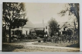 RPPC Lovely Home And Garden House Residence Real Photo c1910 Postcard L17 - £7.15 GBP