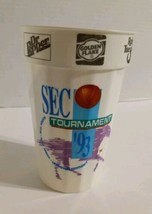 vtg 1993 sec tournament basketball plastic cup 5.5&quot; sports Souvenir - $6.92