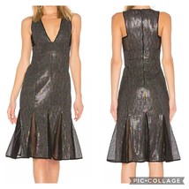 Revolve X by NBD NWT Cheryl Temples Rainbow Bright Sequin Party Dress Si... - $140.25