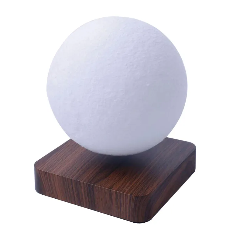 New 3D Printing LED Night Light Creative Touch Magnetic Levitation Moon Lamps 3 - £88.70 GBP+