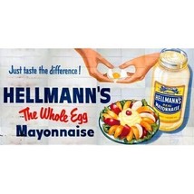 Plasticville Billboard Glossy Insert Hellmann&#39;s Mayonnaise Lionel American Flyer - £4.77 GBP