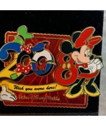 Walt Disney World Trading Pin Minnie Mouse Wish You Were Here 2008 Limit... - $50.98 CAD