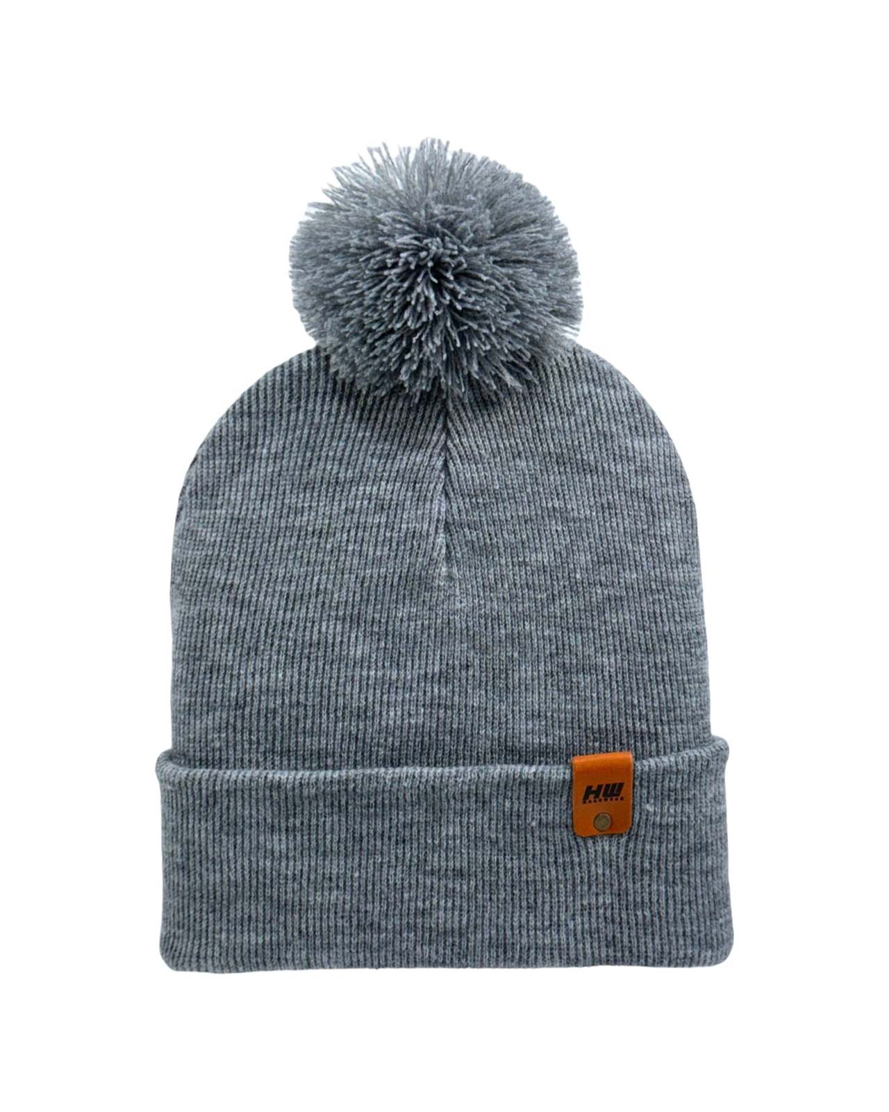 CPP1 HAAKWEAR PomPom Beanie - Made in USA - Koala Gray - $29.00