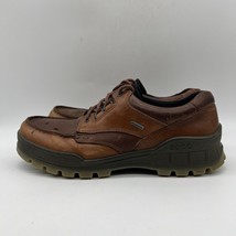 Ecco Track II Gore-Tex A 00194400741 Mens Brown Lace Up Hiking Shoes Size 9 - $79.19