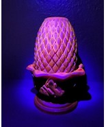 RARE 1970s Confederate Brooke Crescent Amberina Diamond / Pineapple Fair... - $406.86 CAD