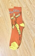 Marvel Iron Man Crew Socks Men’s Size 9-13 - $92.73 MXN
