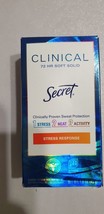 Secret Clinical Stress Response 72 HR Soft Solid Antiperspirant Womens 1... - £6.19 GBP