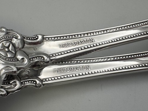 Set of 6 Reed & Barton Silverplate KING FRANCIS Place Soup Spoons Item image 4