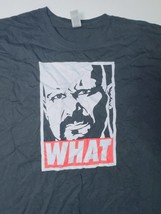 Stone Cold Steve Austin What Pro Wrestling T-Shirt Size 3XL WWE WWF 3:16 Black  - £27.17 GBP