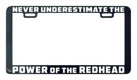 Never underestimate the power of the redhead license frame holder - £4.81 GBP