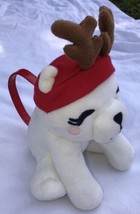 Gymboree Holiday Shop Reindeer Bear Purse Plush Girls Bag Child Christmas Purse - £12.78 GBP