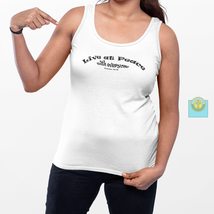 Next Level Ideal Racerback Tank &quot;Live at Peace&quot; - $19.79+