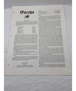 (5) Europa The Near East Board Game Rule Pages - €13,45 EUR