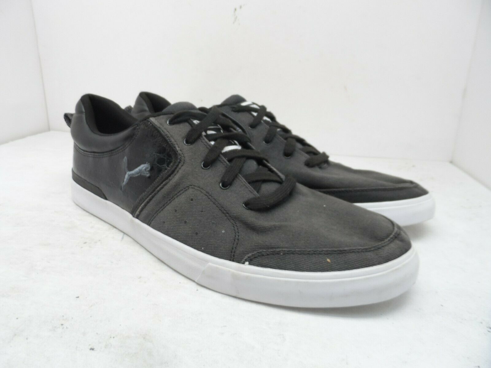 PUMA Men&#39;s Funist Slider Vulc Embossed Sneaker Black Size 14M - $35.62