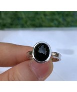  Customized 18K White Gold High Grade Natural Myanmar Black Jadeite Jade... - $467.00+