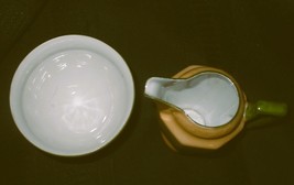 Vintage P.A.L.T Czecho-slovakia Creamer and Open Sugar Lusterware image 2