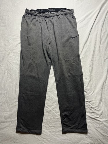 Nike Joggers Pants Men’s 2XL Gray Fleece Training Sweatpants Tapered 860... - $30.00