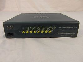 CISCO ASA5505 Network Security Hardware Firewall WITH AC ADAPTER TESTED ... - $62.28