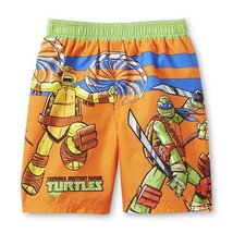 Nickelodeon Teenage Mutant Ninja Turtles Toddler Boy&#39;s Swim Trunks 2T an... - £7.14 GBP