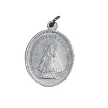 Vintage Religious Jesus Infant of Prague Medallion Pendant - £27.88 GBP