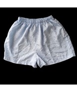 VTG Cool Clothing Womens Lightweight Lounge Pajama Short Sz M Blue Elast... - $10.74