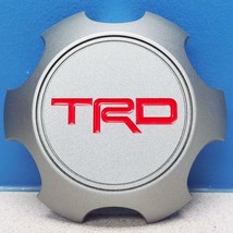 ONE Toyota 4Runner FJ Cruiser Tacoma TRD Wheel Gray Center Caps # PTR20-35111-GR - £11.95 GBP
