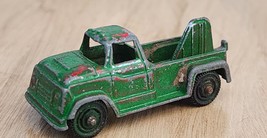 Vintage Tootsietoy Green Wrecker Tow Truck 2&quot; Please See Pictures &amp; Read... - £5.04 GBP