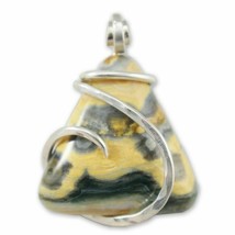 Ocean Jasper Pendant Necklace by Stones Desire - £113.14 GBP