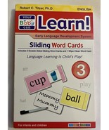 Your Baby Can Learn! English Sliding Word Cards – Volume 3 - $132.03 MXN