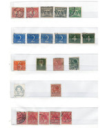 NETHERLANDS Very Fine &amp; Fine Very Old Used Stamps Set #10 - $1.82