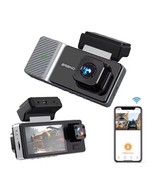 3 channels front, inside and rear cameras, 1080 P Full HD Wi-Fi Camera+3... - $614.47 MXN