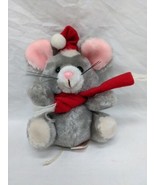 Russ Bearie And Co Peppermint Christmas Mouse Plush 7&quot;  - $11.88