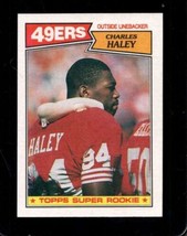 1987 Topps #125 Charles Haley Nmmt (Rc) 49ERS Hof *X109166 - £6.88 GBP