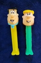 PEZ: FRED FLINTSTONE &amp; BARNEY RUBBLE Dispensers ~ Patent 4.9 ~ China - $74.54 MXN